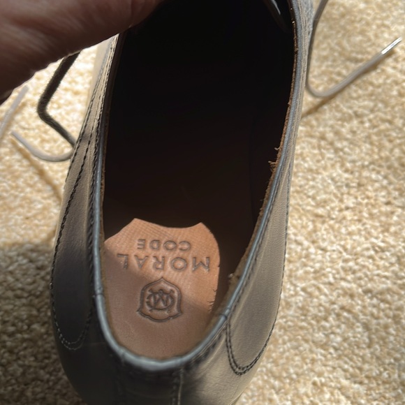 Moral Code slate color men’s shoes - Picture 5 of 5